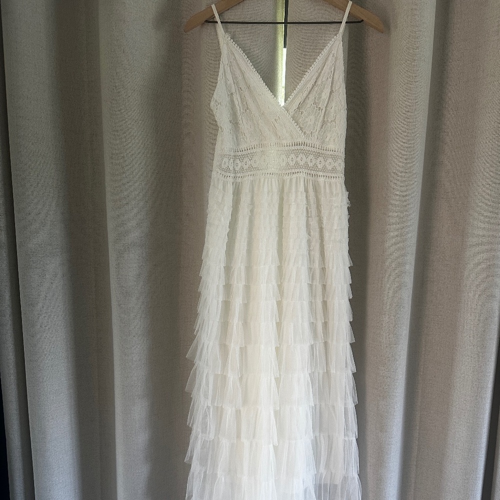 White dress